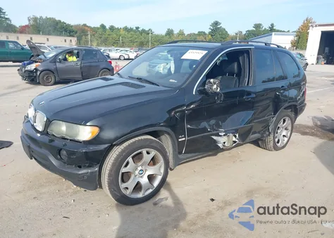 2003 BMW X5 4.4I from USA, damaged, VIN 5UXFB33583LH45225